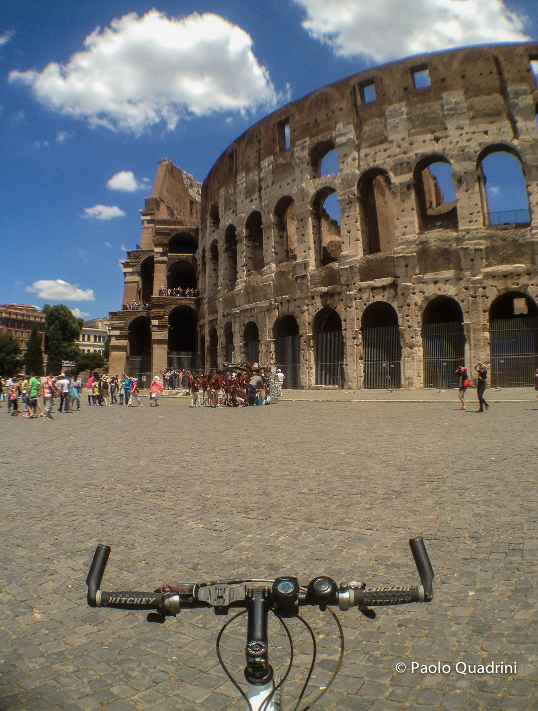 Rome by Bike with iPhone